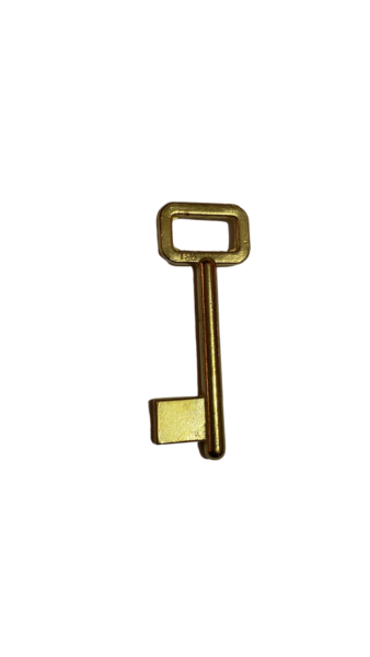 OM, llave con centro mecanizado.