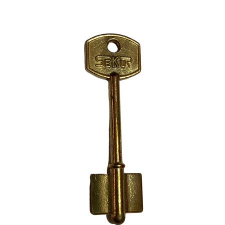 Sekur Grande, llave con centro mecanizado.