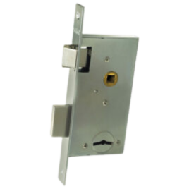 Sekur Cerradura 401, pasador rectangular.