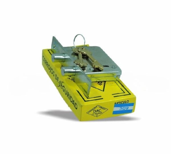 Dac Cerrojo 309 doble perno 4 combinaciones doble paleta.