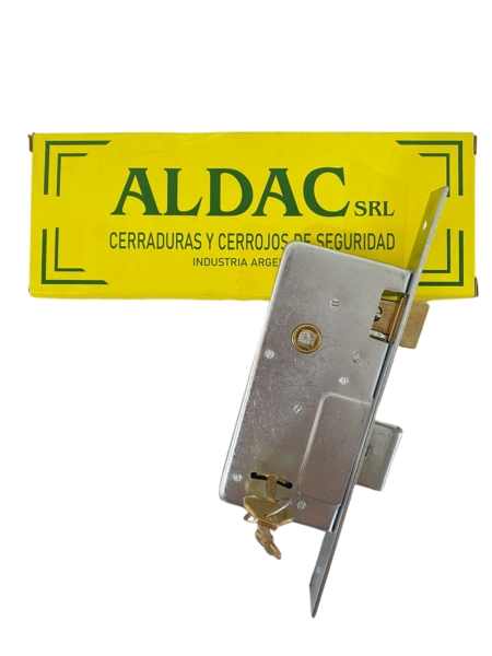Dac Cerradura 308 doble paleta con pasador rectangular.