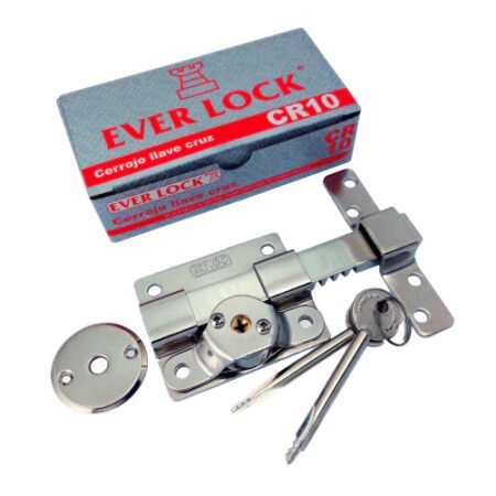 Cerrojo Cruz CR10 niquelado