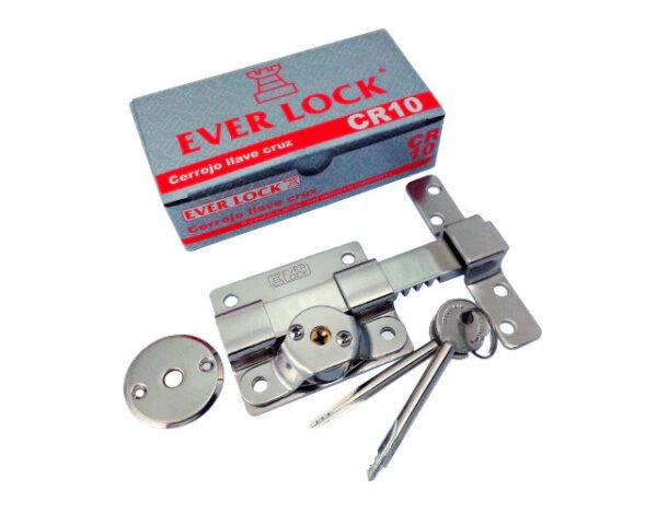 Cerrojo Cruz CR10 niquelado