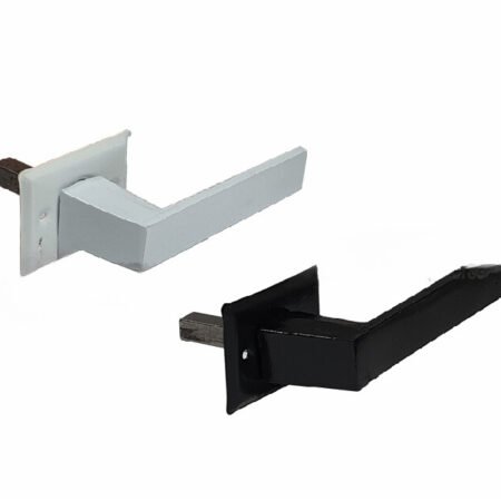 718.4 Manija Giratoria Bruato Biselada Aluminio B/n