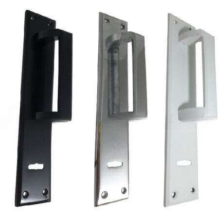 718.3 Bruato Manijon De Aluminio 250x50mm colores negro, blanco y pulidoo