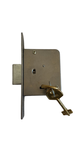 1122 Cerrojo 4 Placas Pasador rectangular.