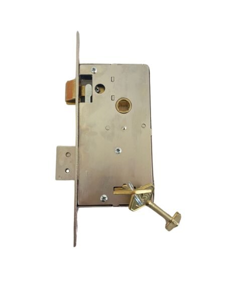 402 Van2000 Cerradura pasador rectangular, doble paleta.