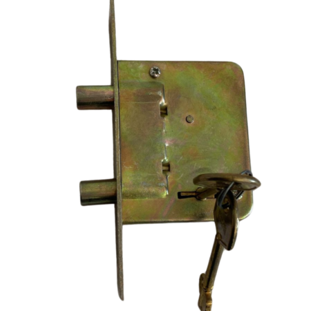 Bertolo 1121, Cerrojo doble paleta seis placas.