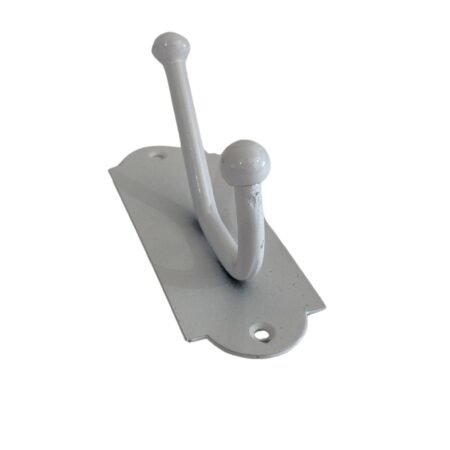 Perchero Vertical Doble Blanco