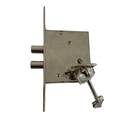 425 Sekur Cerrojo, doble perno frente rectangular y redondeado.