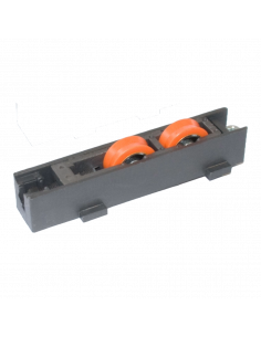 Rueda Doble Int Plastico(rotonda 640 45º - Modena 45º)