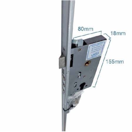 22 8bloq Cerradura Multianclaje Con Cilindro Computado De 62mm