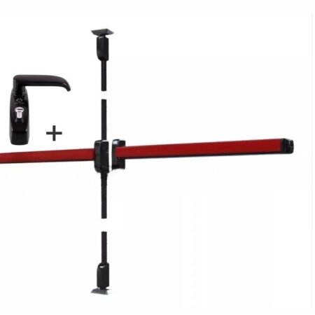 Kit Jaque Cerradura Touch Doble Hoja Antipanico Con Acceso Yale