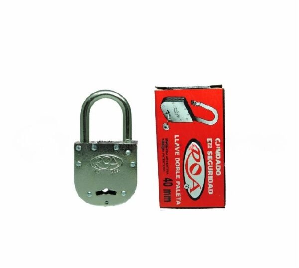 Candado De 40mm Roa Doble Paleta