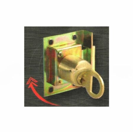 221 Merle Cerradura Mueble De 1/2 Embutir 22mm De Bronce