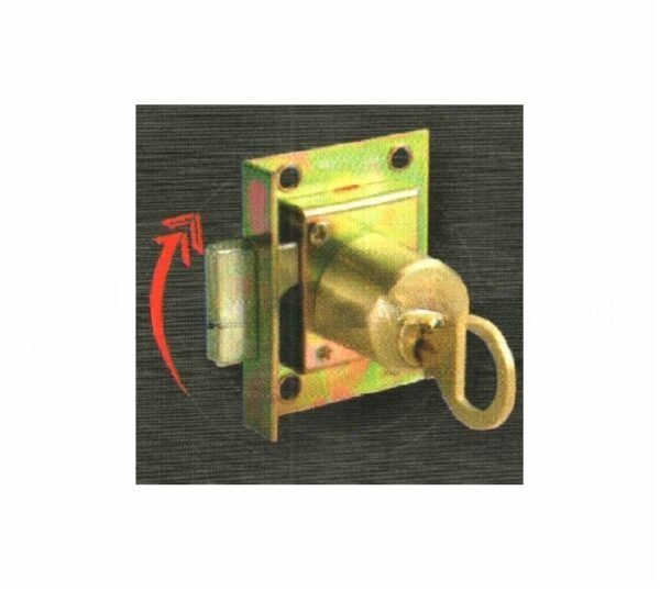 220x26 Merle Cerradura Mueble 1/2 Embutir