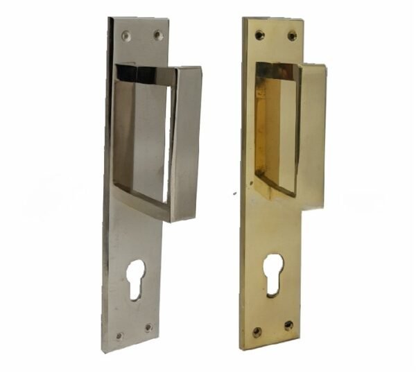 2012 Rialpa Manijon 250x50mm De Bronce Recto Para Cilindro Europerfil