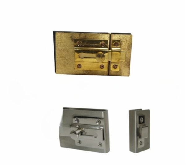 84 Luber Pasador De Bronce Para Blindex Grande