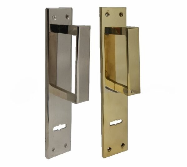 2012 Rialpa Manijon 250x50mm De Bronce Recto Para Doble Paleta