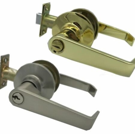 Cerradura Cilindrica Lever llave y boton