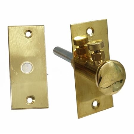 1040 I Nogoya Cierre Central Corredizo Con Traba De Bronce Pulido