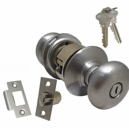 Cerradura Pomo Orbit Pfw Llave Y Boton